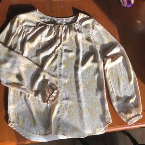 Long sleeve blouse